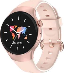 Rubicon RNCE87 Różowy (RNCE87) - Smartwatch - miniaturka - grafika 1