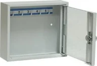 Szafki na klucze - Leomar Szafka na klucze SK5/S. Szafka metalowa na 5 kluczy - miniaturka - grafika 1