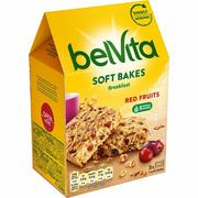 Ciastka - Belvita ciastka zbożowe z żurawiną rodzynkami 250g - miniaturka - grafika 1