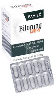 NP PHARMA Bilomag plus x 60 kaps - Układ nerwowy - miniaturka - grafika 1