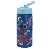 Bidony dla dzieci - Bidon ze słomką Lilo i Stitch  z uchwytem 410ml - miniaturka - grafika 1