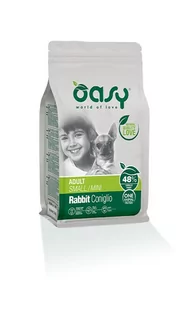 Oasy One Protein Mini Adult Królik 800G - Sucha karma dla psów - miniaturka - grafika 1