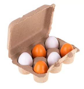 Jajka do zabawy wyjmowane żółtka KX7273 - Zabawki AGD - miniaturka - grafika 2