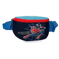 Plecaki - Marvel Spiderman Totally Awesome Mały pasek na biodro Niebieski 27x11x6,5 cms Poliester, niebieski, Riñonera Pequeña, Mała stanika - miniaturka - grafika 1