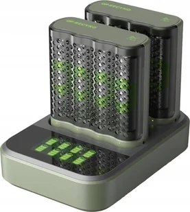 Ładowarka GP GP ReCyko M452 8-fach LCD-Model Docking St. + 4x AA NiMh 2600mAh - Ładowarki i akumulatory - miniaturka - grafika 1