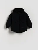 Kombinezony dla dzieci - Reserved - Kurtka z kapturem - czarny - miniaturka - grafika 1