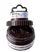 Środki do obuwia i ubrań - Ciemnobrązowa Pasta Woskowa, N - miniaturka - grafika 1
