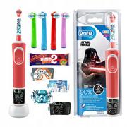 Szczoteczki do zębów - Zestaw  Oral-B Vitality 100 Star Wars + Zam. Kids Color X4 - miniaturka - grafika 1