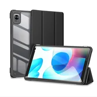 Etui do tabletów - Dux Ducis Toby pancerne etui z klapką Smart Case do Realme Pad Mini z uchwytem na rysik czarny - miniaturka - grafika 1