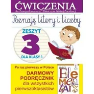 Podręczniki dla szkół podstawowych - Wiśniewska Anna Poznaję litery i liczby 1 Zeszyt 3 - miniaturka - grafika 1