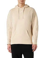 Bluzy męskie - adidas Męska bluza z kapturem z kapturem, botaniczny beżowy melowy, L, Beżowy botaniczny Mel, L - miniaturka - grafika 1