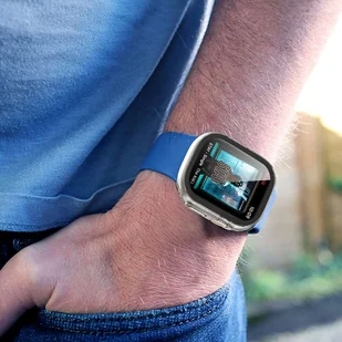 Obudowa ochronna z szkłem Alogy Protector Case 2w1 nakładka etui do Apple Watch Ultra 49mm Przezroczysta - Akcesoria do smartwatchy - miniaturka - grafika 14