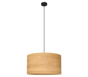 Żyrandol na lince ALBA 1xE27/60W/230V śr. 45 cm brązowe/czarne - Lampy sufitowe - miniaturka - grafika 1