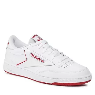 Sneakersy męskie - Buty Reebok Club C 85 Shoes ID9273 Biały - grafika 1