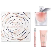 Wody i perfumy damskie - Lancome La Vie Est Belle zestaw woda perfumowana spray 50ml + woda perfumowana spray 10ml + balsam do ciała 50ml - miniaturka - grafika 1