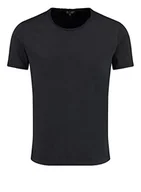 Koszulki męskie - Key Largo Męski T-shirt Freeze Round, czarny (1100), L EU, Black (1100), L - miniaturka - grafika 1
