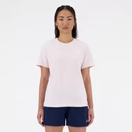 Koszulki i topy damskie - Koszulka damska New Balance WT41509OUK  różowa - miniaturka - grafika 1