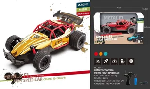 Ramiz Metalowe Autko RACING 01 Złote R/C - Samochody i pojazdy dla dzieci - miniaturka - grafika 1