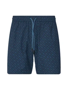 BOSS Szorty kąpielowe Vale 50534343 Granatowy Regular Fit - Kąpielówki męskie - miniaturka - grafika 1