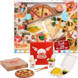 Little Tikes Zabawkowe Jedzenie Na Wynos Zamówienie Kuchnie Świata - Zabawy w naśladowanie dorosłych - miniaturka - grafika 1