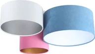 Lampy sufitowe - Lampa sufitowa Lumes Kolorowa potrójna plafoniada - EXX63-Wosena - miniaturka - grafika 1