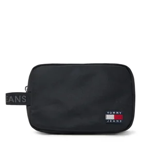 Kosmetyczka Tommy Jeans Tjm Ess Daily Nylon Washbag AM0AM13537 Czarny - Kosmetyczki, organizery i kuferki - miniaturka - grafika 1