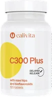 Witaminy i minerały - C 300 Plus with rose hips and bioflavonoids 120 tabletek - masa netto: 128,4 g - miniaturka - grafika 1