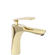 Baterie umywalkowe - Rea B2050 Orbit Gold Bateria umywalkowa niska - miniaturka - grafika 1