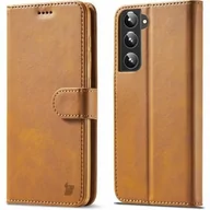 Etui i futerały do telefonów - Bizon Etui Case Wallet Galaxy S22 Plus jasnobrązowe BCWGALS22PLBN - miniaturka - grafika 1