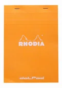 Notesy i bloczki - Blok Rhodia N°16 A5 14,8x21 cm, kropki, pomarańczowy - miniaturka - grafika 1