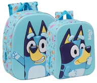Plecaki szkolne i tornistry - Bluey Plecak Dziecięcy Na Wycieczki Plecak Do Przedszkola 3D Premium Blue - miniaturka - grafika 1