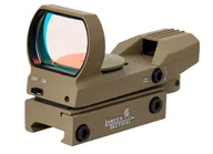 Lunety i akcesoria - Kolimator Lancer Tactical 4 reticles red / green dot Reflex sight - Tan - miniaturka - grafika 1