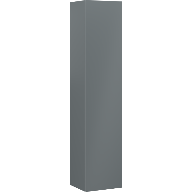 Mexen Orio słupek łazienkowy 35 cm, 1 drzwi, grafit mat - 91A11-03016-1-BF66