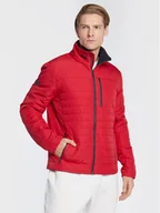 Kurtki męskie - Helly Hansen Kurtka żeglarska Crew Insulator 2.0 30343 Czerwony Regular Fit - miniaturka - grafika 1