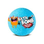 Kosmetyki kąpielowe dla dzieci - LaQ Bath Bomb, kula kąpielowa z niespodzianką, niebieska, 120g - miniaturka - grafika 1