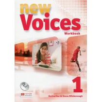 Macmillan New Voices 1 Zeszyt ćwiczeń z płytą CD Katherine Bilsborough Steve Bilsborough - Podręczniki dla gimnazjum - miniaturka - grafika 1