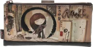 Portfele - Anekke Shoen Czarny portfel z ochroną RFID 20 cm - miniaturka - grafika 1