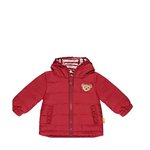 Steiff Kurtka dziewczęca, czerwony (Tango Red 4008), 56 cm - Kurtki i płaszcze dla dziewczynek - miniaturka - grafika 1