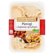 Szybkie dania obiadowe - Karczma Bukówka Pierogi z kapustą i grzybami 500 g - miniaturka - grafika 1