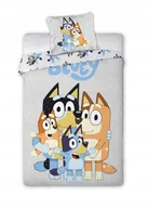 Pościel dla dzieci - POŚCIEL bawełniana Blue i Bingo 140x200 cm BLUEY - miniaturka - grafika 1