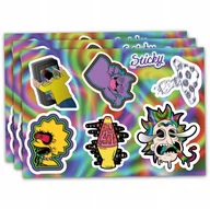 Scrapbooking - Naklejki Psychodeliczne Na Auto, Laptop Wlepki Ruszają Się 7 Szt - miniaturka - grafika 1