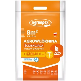Agrowłóknina do ściółkowania AGRIMPEX, 1,6x5 m - Agrowłókniny - miniaturka - grafika 1