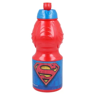 Sportowa butelka bidon SUPERMAN 400ml - Bidony dla dzieci - miniaturka - grafika 1
