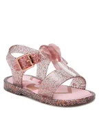 Buty dla dziewczynek - Melissa Sandały Mini Mar Sandal Jelly 33545 Różowy 7909806160884 19 1/2, 21, 22 1/2, 24, 25 1/2, 27 - miniaturka - grafika 1