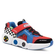 Buty dla chłopców - Sneakersy Skechers GAMETRONIX 402260L BLMT Niebieski - miniaturka - grafika 1
