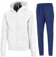 Spodnie sportowe damskie - 4F DAMSKI DRES BAWEĹNA KOMPLET BLUZA SPODNIE / rozm S - miniaturka - grafika 1