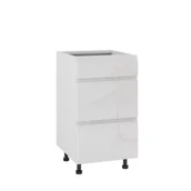 Meble kuchenne - Rimini Szafka Dolna Ds-60-2W-1N_Blum Biały Połysk - miniaturka - grafika 1