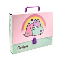 Teczki i skoroszyty - Teczka z rączką A4 Pusheen - miniaturka - grafika 1