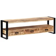 Szafki RTV - vidaXL Szafka pod telewizor, 150 x 30 x 45 cm, lite drewno mango - miniaturka - grafika 1