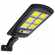 Lampy ogrodowe - Lampa uliczna solarna LED Maclean MCE446 z czujnikiem ruchu i pilotem IP54, 4W, 400lm, 6500K, Li-ion 1200 mAh, 3 tryby pracy - miniaturka - grafika 1